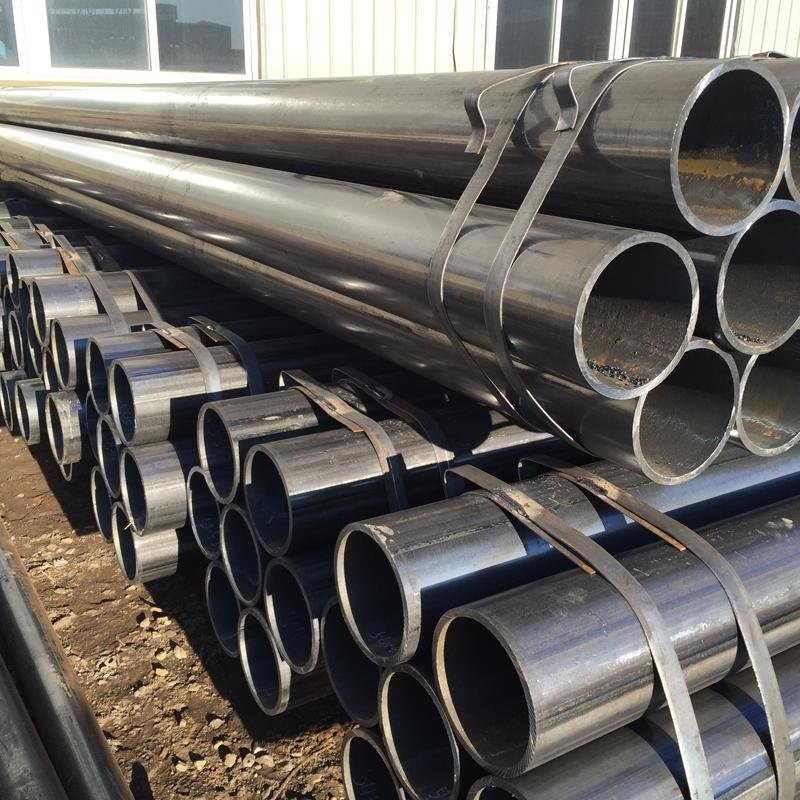 ASTM A 106 Gr.B Low Carbon Sch 20 Groove Black Seamless Steel Pipe