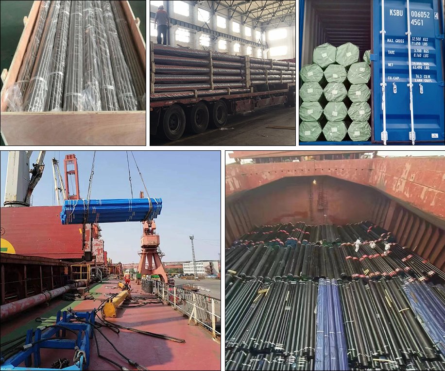 Black Carbon Erw Round Seamless Steel Pipe For Line Pipe Detail