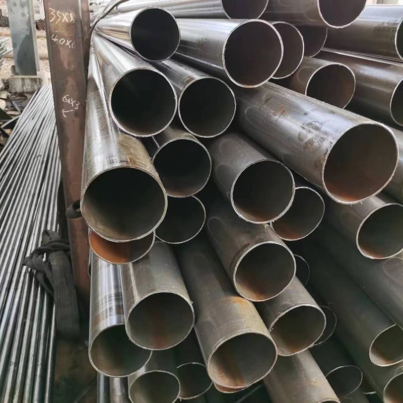 Black Carbon Erw Round Seamless Steel Pipe For Line Pipe Detail