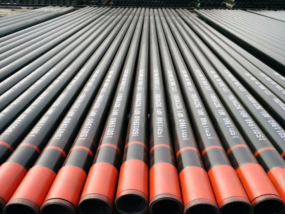 API 5CT, J55K55N80L80 Standard Tubing And Casing 9 58 Carbon Steel For Oil And Gas Transmission Api N80 Pipe Specification